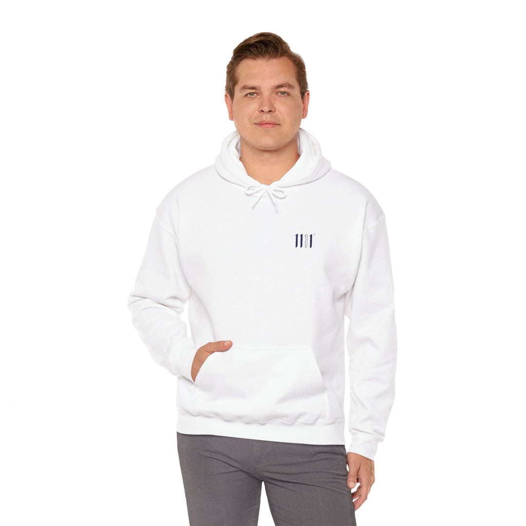 Logo Hoodie - 1111 - White