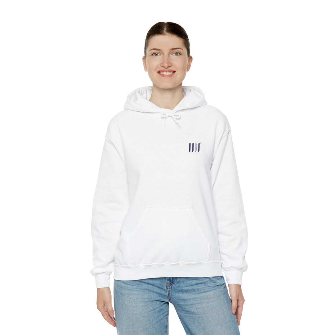 Logo Hoodie - 1111 - White